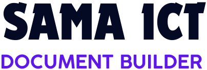 SAMA Document Builder – ساماتك لإنشاء المستندات